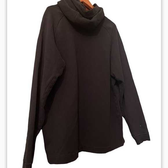 Vtg Nike Red Label Hoodie Spellout Sz 2X Sweatshirt Front Pocket - Picture 2 of 7